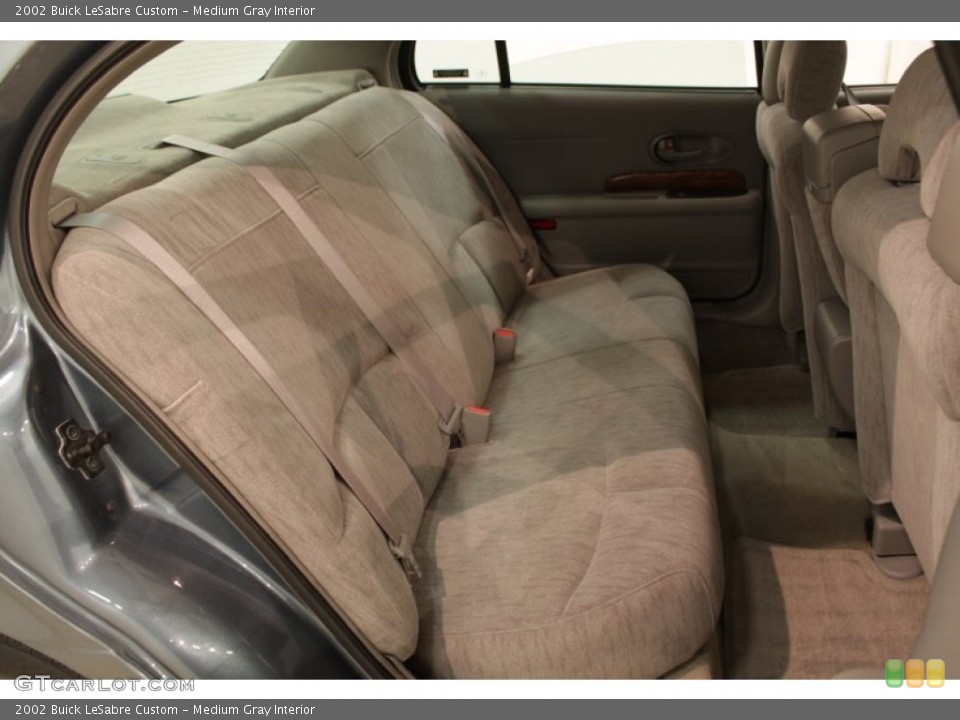 Medium Gray Interior Rear Seat for the 2002 Buick LeSabre Custom #73301814