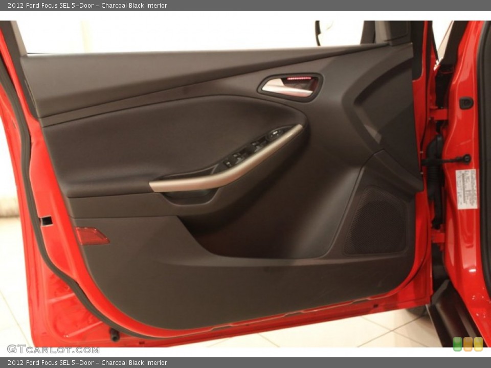 Charcoal Black Interior Door Panel for the 2012 Ford Focus SEL 5-Door #73302549