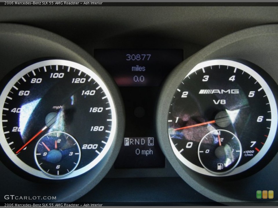 Ash Interior Gauges for the 2006 Mercedes-Benz SLK 55 AMG Roadster #73305072