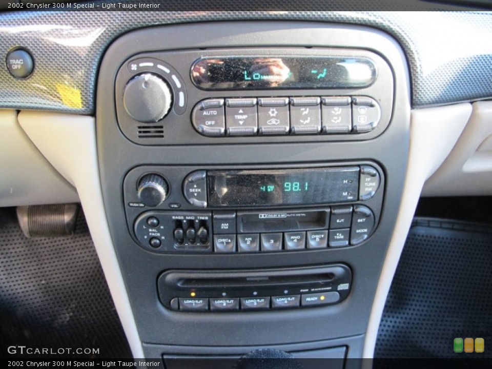 Light Taupe Interior Controls for the 2002 Chrysler 300 M Special #73305345