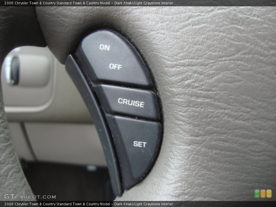 Dark Khaki/Light Graystone Interior Controls for the 2006 Chrysler Town & Country  #73312317