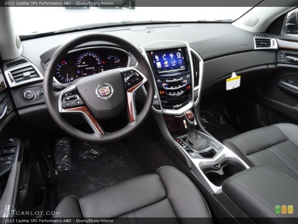Ebony/Ebony Interior Prime Interior for the 2013 Cadillac SRX Performance AWD #73313673