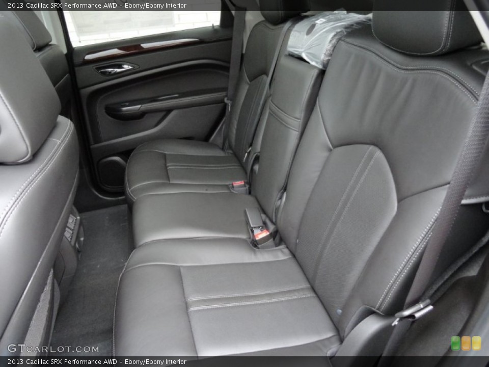 Ebony/Ebony Interior Rear Seat for the 2013 Cadillac SRX Performance AWD #73313712