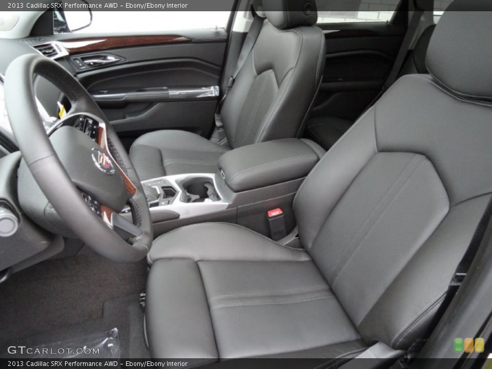 Ebony/Ebony Interior Front Seat for the 2013 Cadillac SRX Performance AWD #73313734
