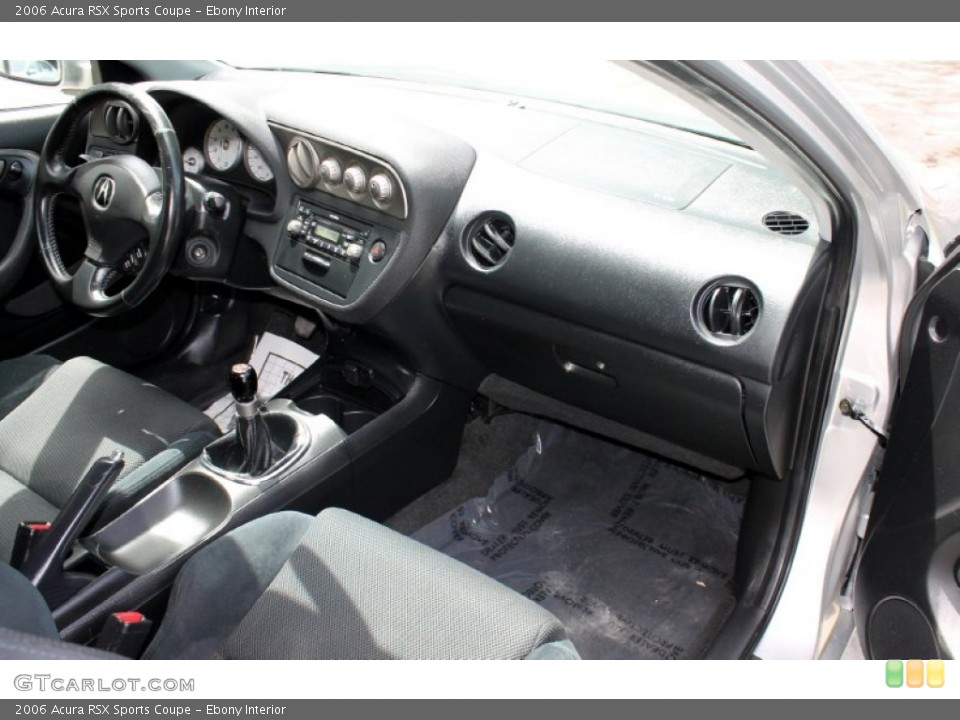 Ebony Interior Dashboard for the 2006 Acura RSX Sports Coupe #73316304