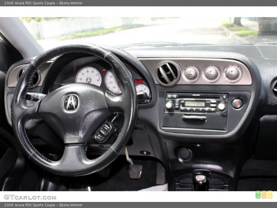 Ebony Interior Dashboard for the 2006 Acura RSX Sports Coupe #73316591