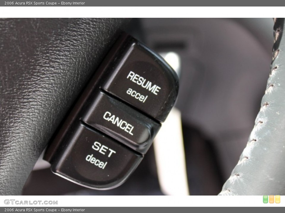 Ebony Interior Controls for the 2006 Acura RSX Sports Coupe #73316778
