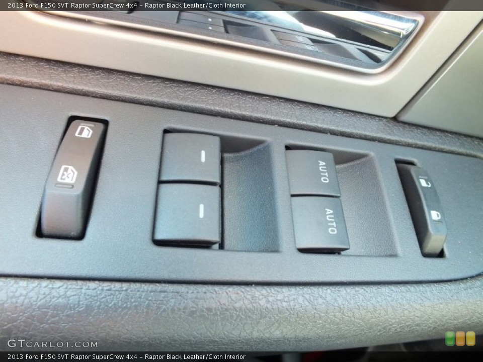 Raptor Black Leather/Cloth Interior Controls for the 2013 Ford F150 SVT Raptor SuperCrew 4x4 #73316790