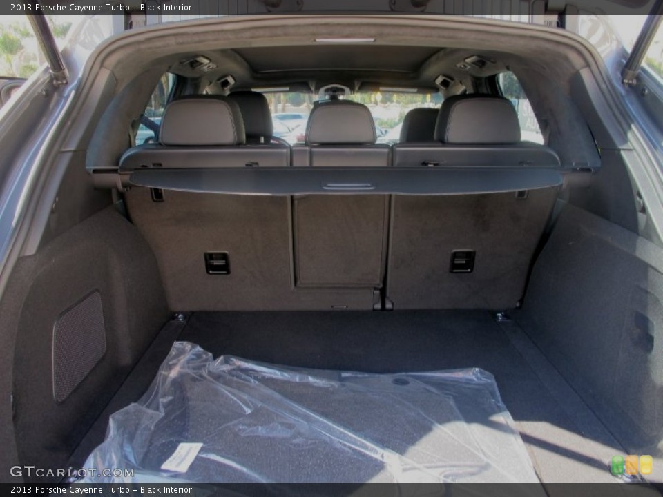 Black Interior Trunk for the 2013 Porsche Cayenne Turbo #73321185