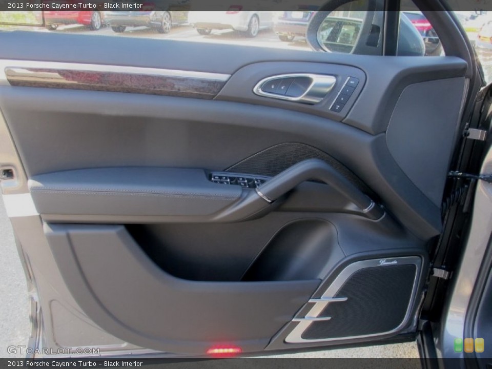 Black Interior Door Panel for the 2013 Porsche Cayenne Turbo #73321279