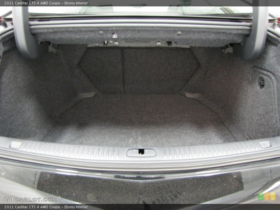 Ebony Interior Trunk for the 2011 Cadillac CTS 4 AWD Coupe #73325229