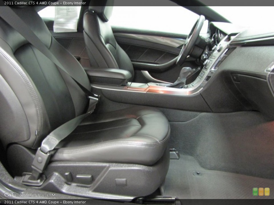 Ebony Interior Photo for the 2011 Cadillac CTS 4 AWD Coupe #73325274