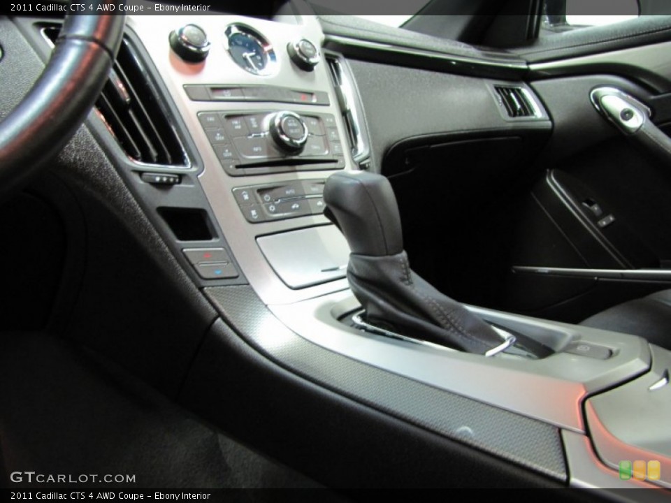 Ebony Interior Transmission for the 2011 Cadillac CTS 4 AWD Coupe #73325409