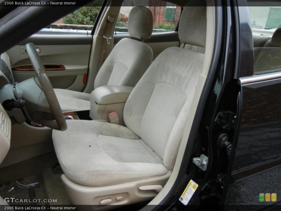 Neutral Interior Front Seat for the 2006 Buick LaCrosse CX #73326039