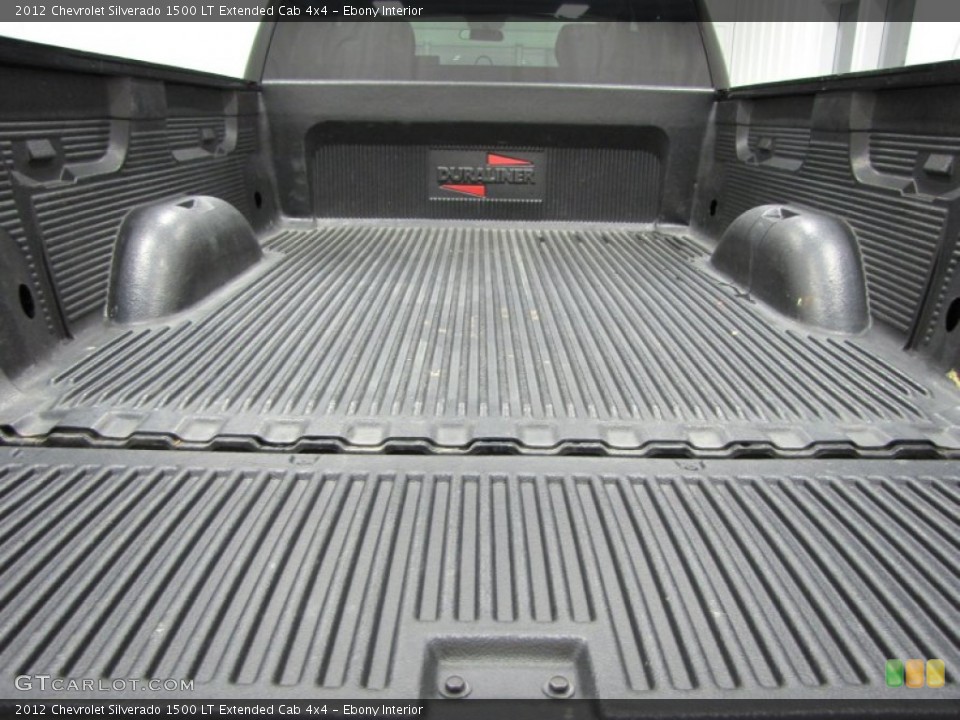 Ebony Interior Trunk for the 2012 Chevrolet Silverado 1500 LT Extended Cab 4x4 #73326377