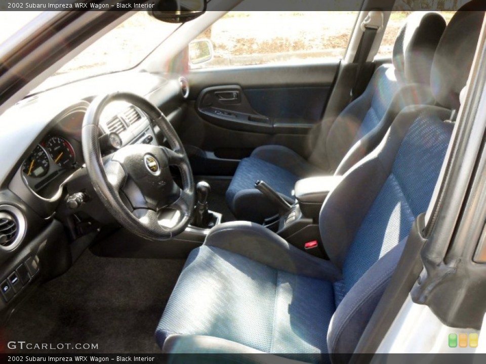 Black Interior Photo for the 2002 Subaru Impreza WRX Wagon #73326846