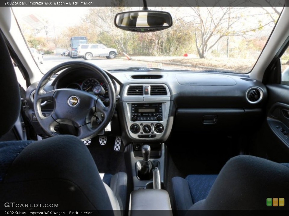 Black Interior Dashboard for the 2002 Subaru Impreza WRX Wagon #73326891