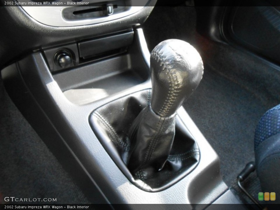 Black Interior Transmission for the 2002 Subaru Impreza WRX Wagon #73326975