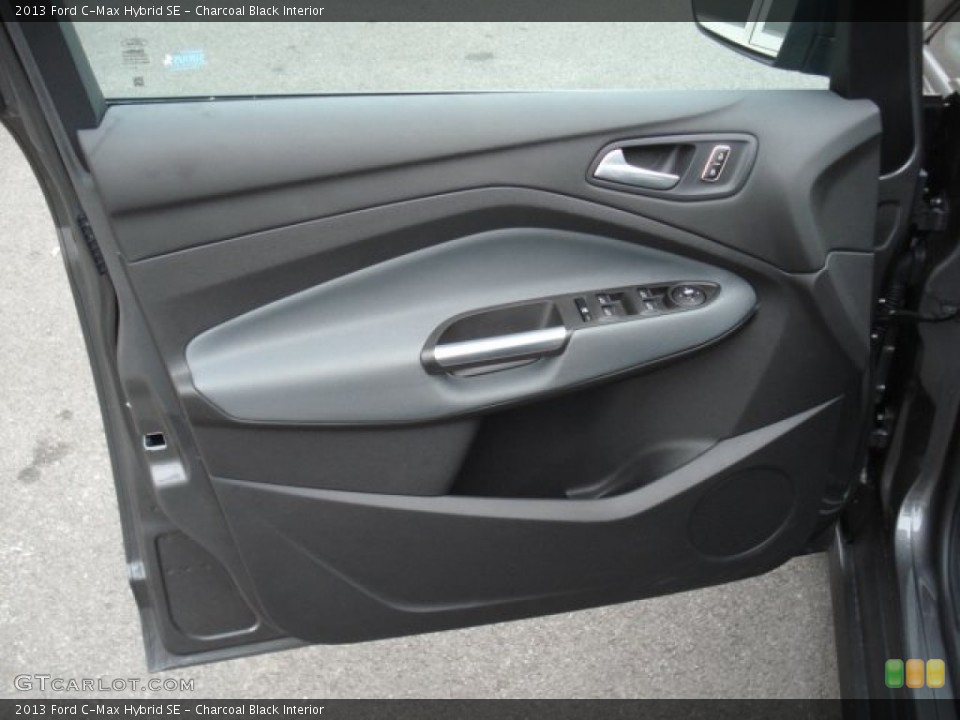 Charcoal Black Interior Door Panel for the 2013 Ford C-Max Hybrid SE #73327284