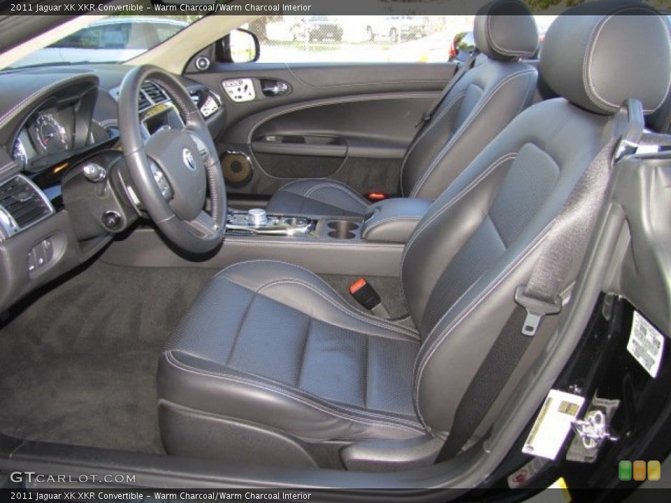 Warm Charcoal/Warm Charcoal Interior Photo for the 2011 Jaguar XK XKR Convertible #73327302