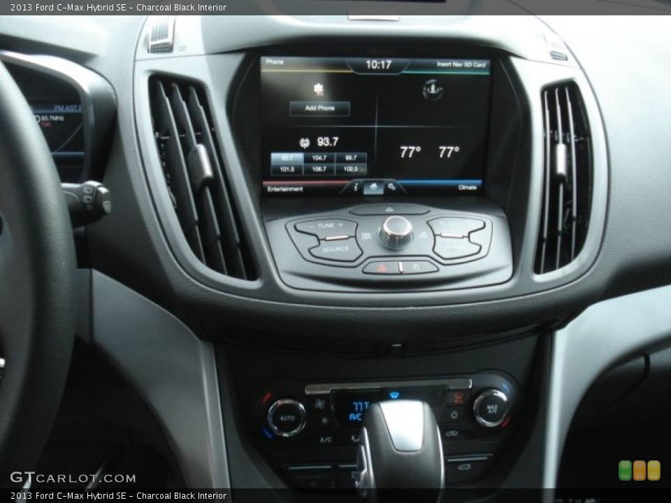 Charcoal Black Interior Controls for the 2013 Ford C-Max Hybrid SE #73327326