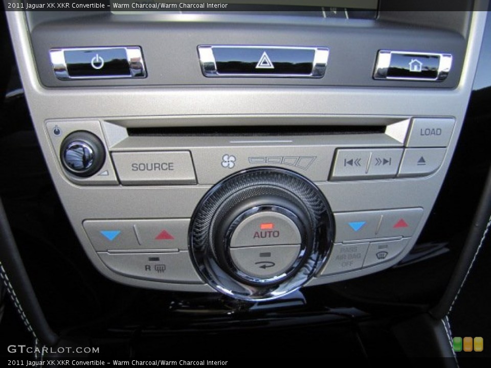 Warm Charcoal/Warm Charcoal Interior Controls for the 2011 Jaguar XK XKR Convertible #73327804