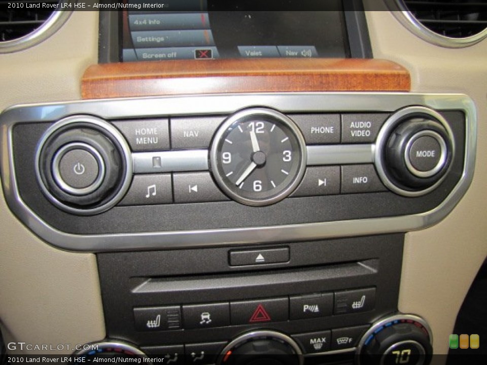 Almond/Nutmeg Interior Controls for the 2010 Land Rover LR4 HSE #73331098