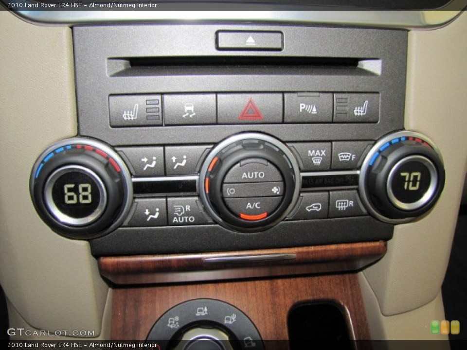 Almond/Nutmeg Interior Controls for the 2010 Land Rover LR4 HSE #73331121
