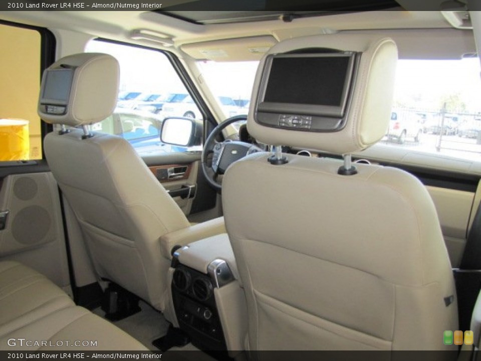 Almond/Nutmeg Interior Entertainment System for the 2010 Land Rover LR4 HSE #73331241