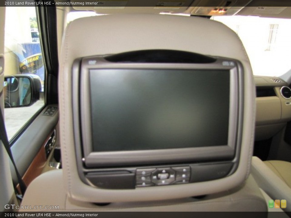 Almond/Nutmeg Interior Entertainment System for the 2010 Land Rover LR4 HSE #73331355