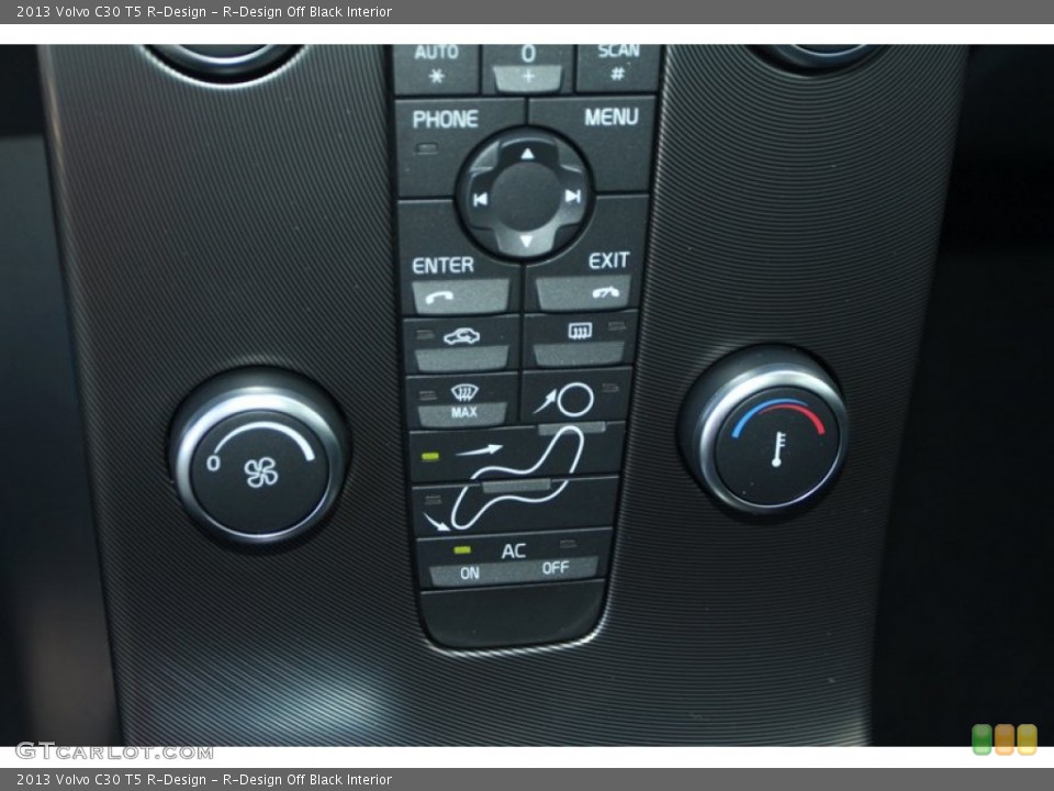 R-Design Off Black Interior Controls for the 2013 Volvo C30 T5 R-Design #73331655