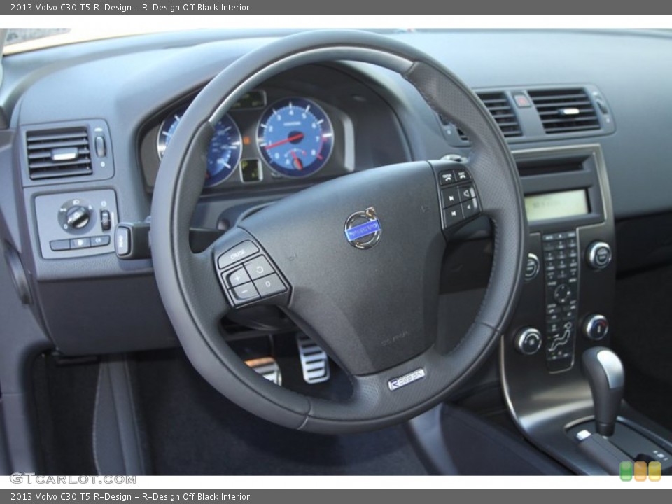 R-Design Off Black Interior Steering Wheel for the 2013 Volvo C30 T5 R-Design #73331685