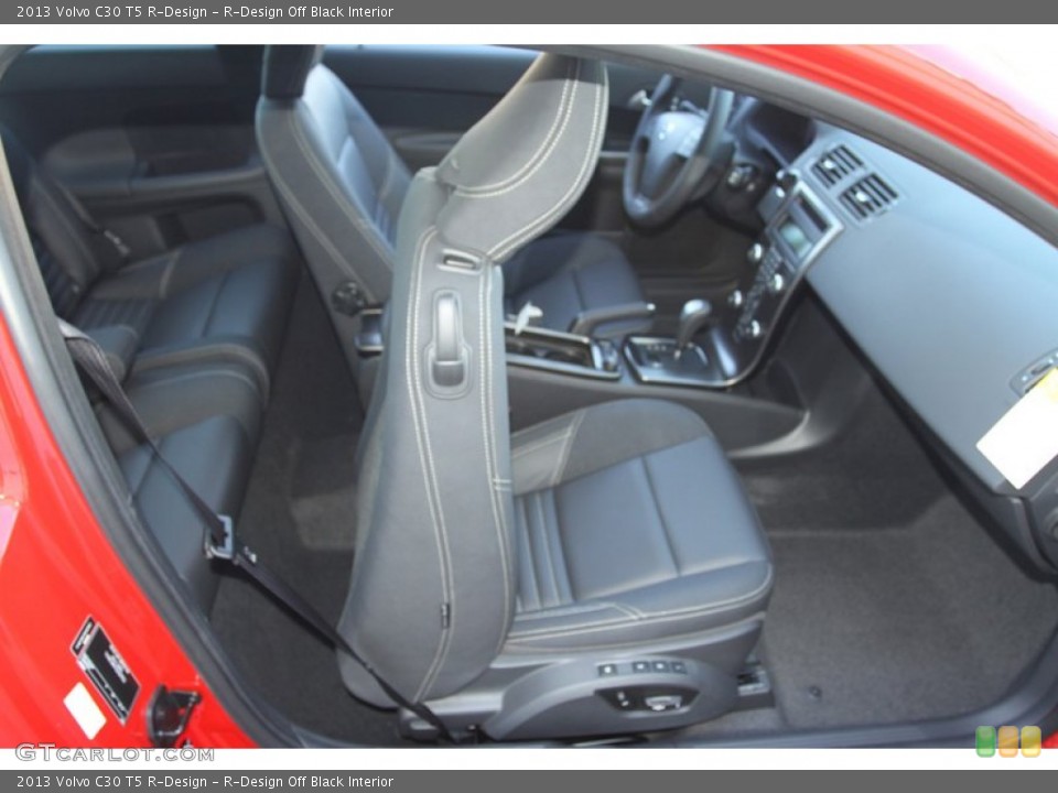 R-Design Off Black Interior Photo for the 2013 Volvo C30 T5 R-Design #73331736