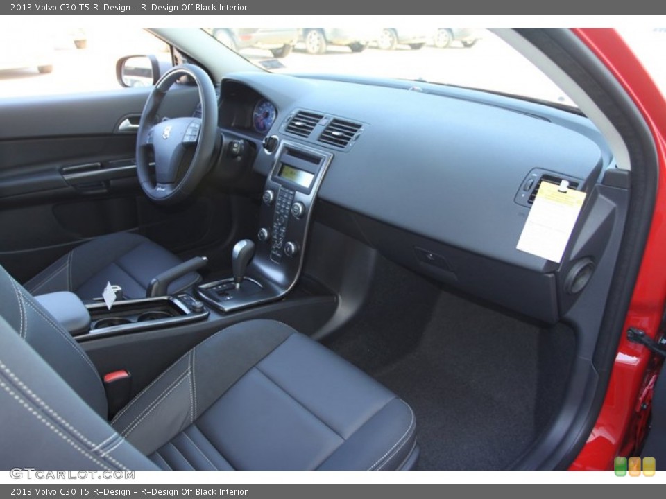 R-Design Off Black Interior Dashboard for the 2013 Volvo C30 T5 R-Design #73331757
