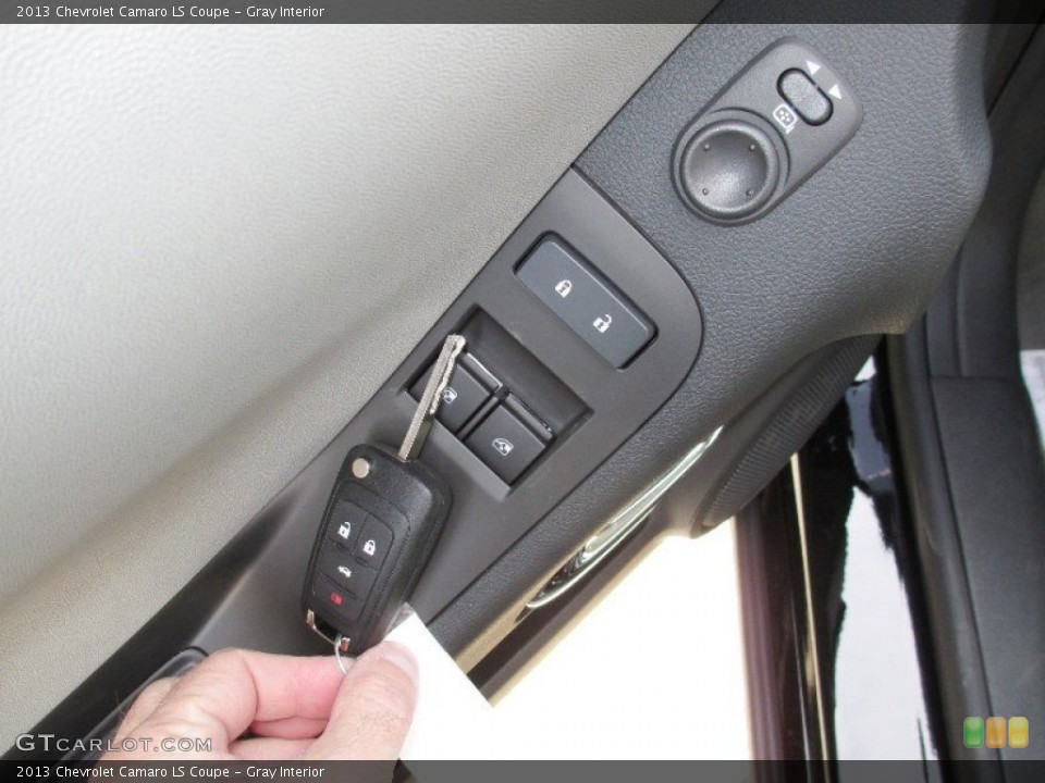 Gray Interior Controls for the 2013 Chevrolet Camaro LS Coupe #73332309
