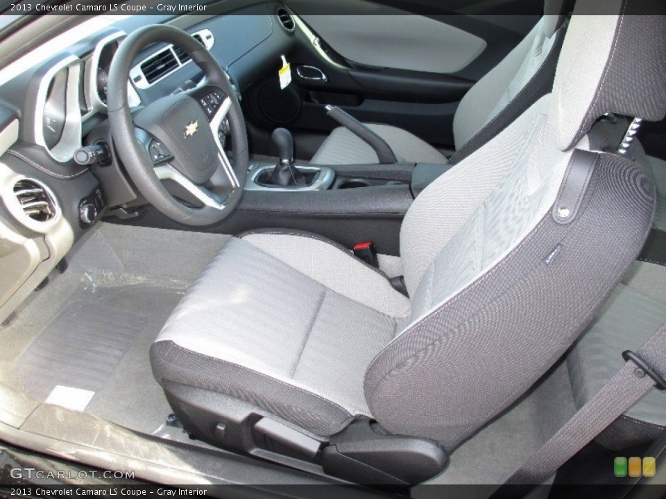 Gray Interior Photo for the 2013 Chevrolet Camaro LS Coupe #73332555