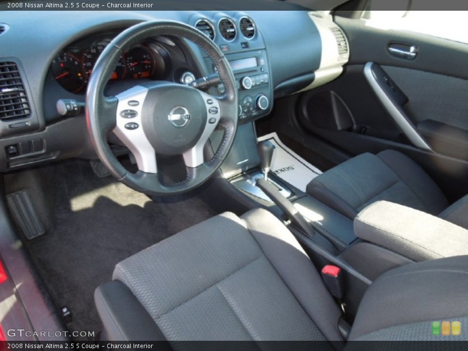 Charcoal Interior Prime Interior for the 2008 Nissan Altima 2.5 S Coupe #73336177