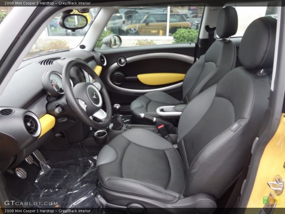 Grey/Black Interior Photo for the 2008 Mini Cooper S Hardtop #73339539