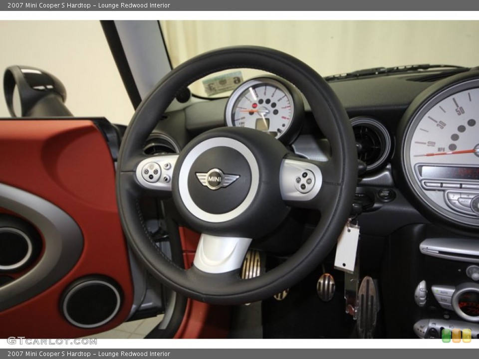 Lounge Redwood Interior Steering Wheel for the 2007 Mini Cooper S Hardtop #73339908