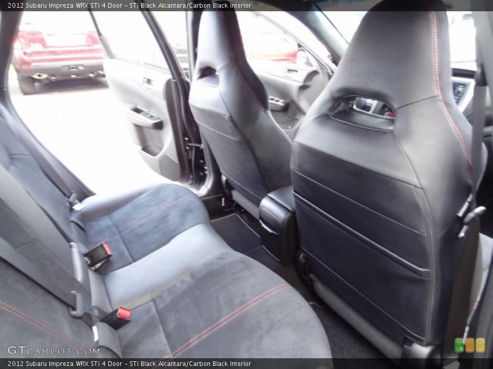 STi Black Alcantara/Carbon Black Interior Photo for the 2012 Subaru Impreza WRX STi 4 Door #73341489