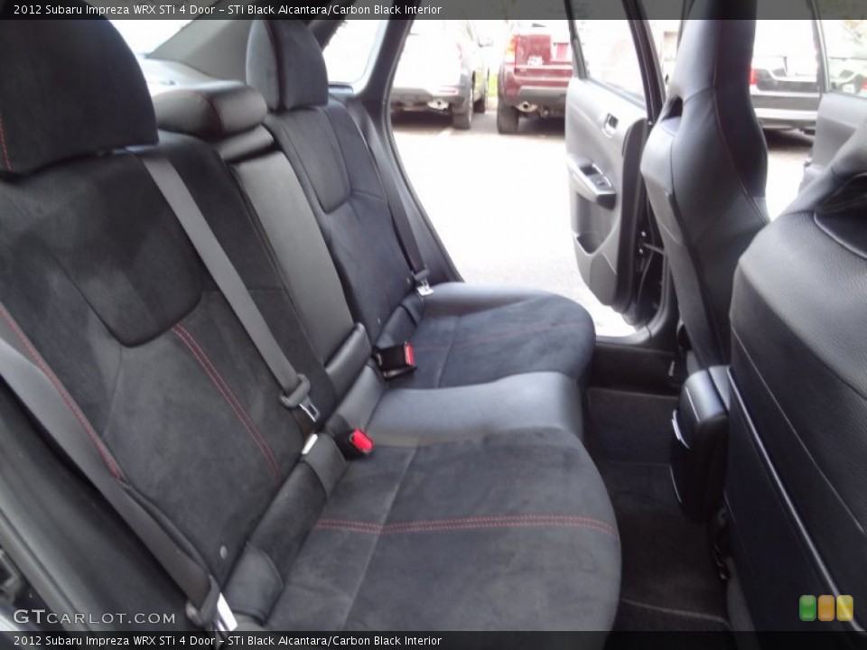 STi Black Alcantara/Carbon Black Interior Photo for the 2012 Subaru Impreza WRX STi 4 Door #73341501