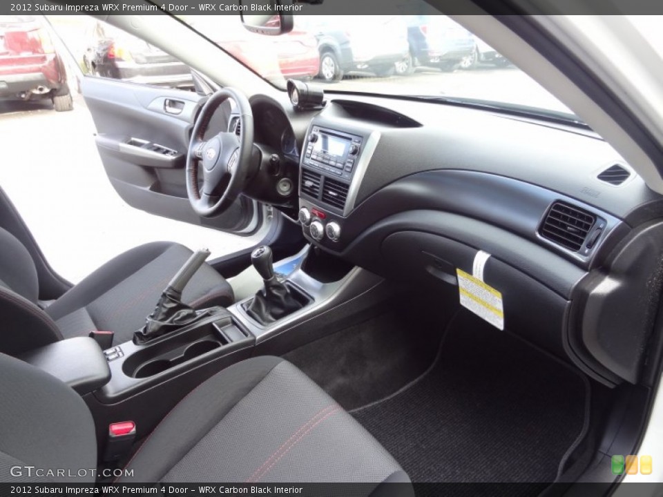 WRX Carbon Black Interior Dashboard for the 2012 Subaru Impreza WRX Premium 4 Door #73342044