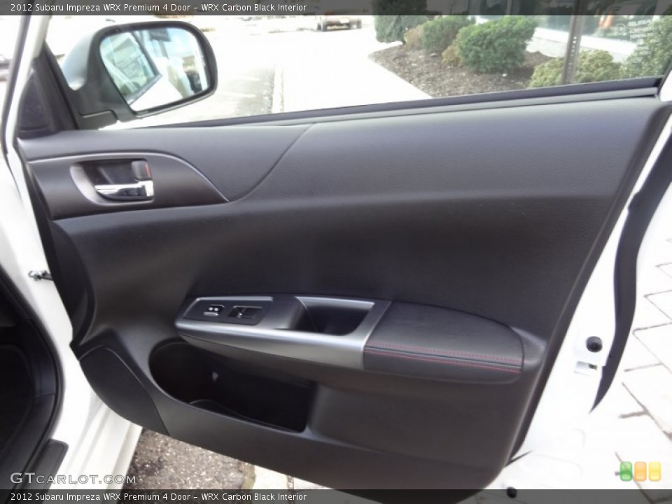 WRX Carbon Black Interior Door Panel for the 2012 Subaru Impreza WRX Premium 4 Door #73342092