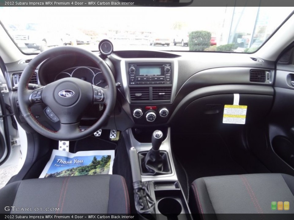 WRX Carbon Black Interior Dashboard for the 2012 Subaru Impreza WRX Premium 4 Door #73342128
