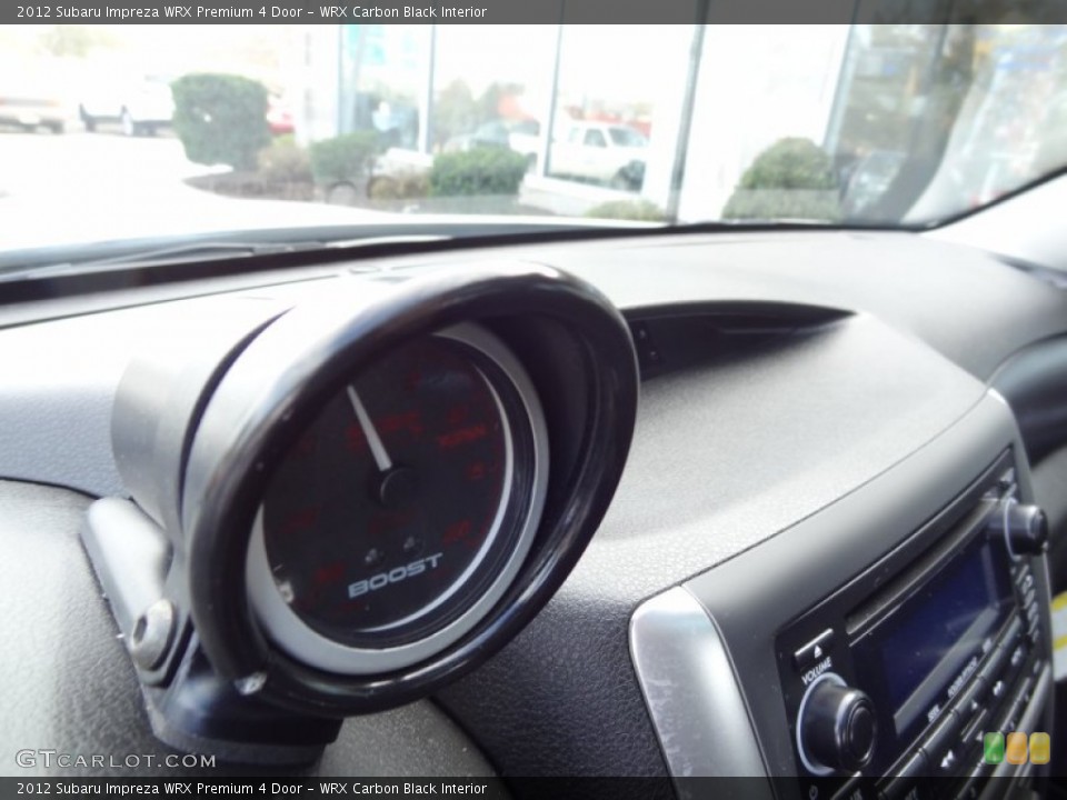 WRX Carbon Black Interior Gauges for the 2012 Subaru Impreza WRX Premium 4 Door #73342143