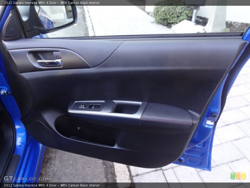 WRX Carbon Black Interior Door Panel for the 2012 Subaru Impreza WRX 4 Door #73342443