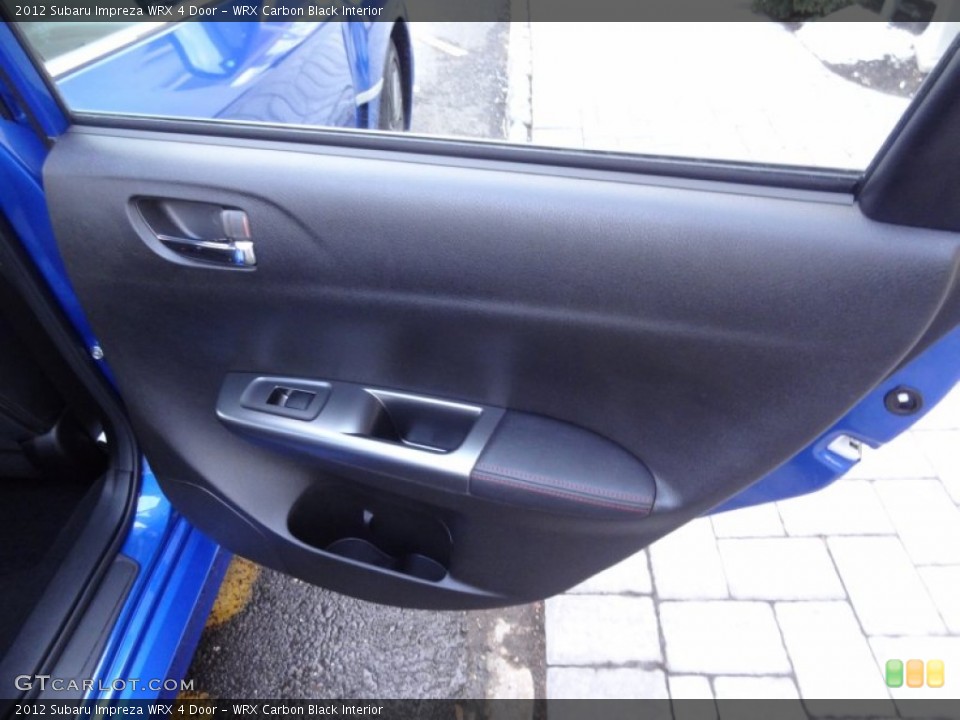 WRX Carbon Black Interior Door Panel for the 2012 Subaru Impreza WRX 4 Door #73342452