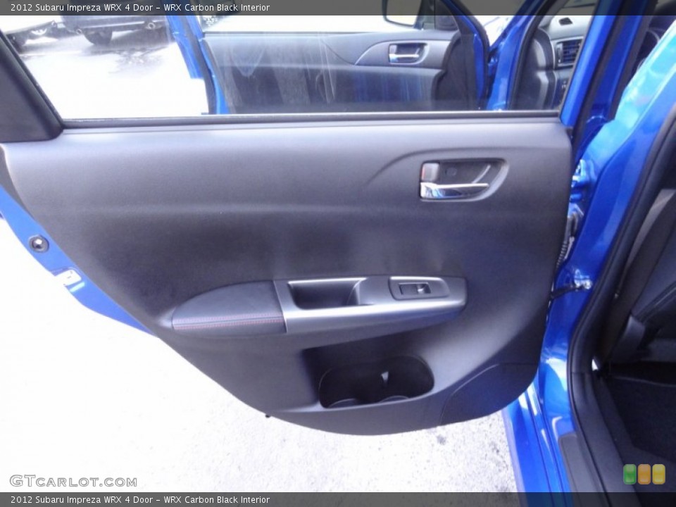 WRX Carbon Black Interior Door Panel for the 2012 Subaru Impreza WRX 4 Door #73342461