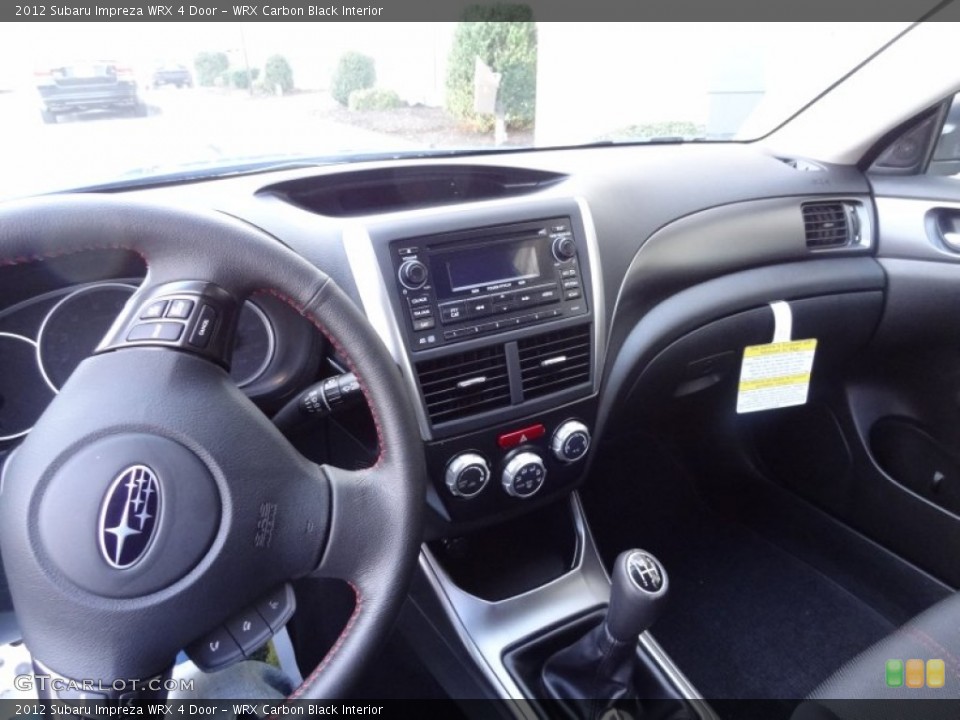 WRX Carbon Black Interior Controls for the 2012 Subaru Impreza WRX 4 Door #73342485