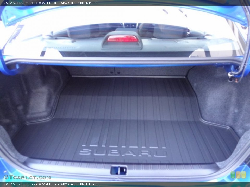 WRX Carbon Black Interior Trunk for the 2012 Subaru Impreza WRX 4 Door #73342557